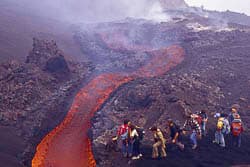 ETNA Excursion to the eruption site