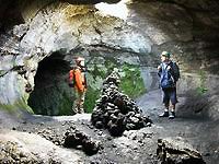 Lamponi cave on Etna volcano